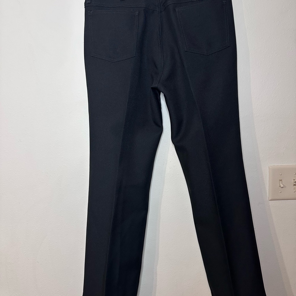 Wrangler Men's Black Dress Pants - Picture 4 of 5